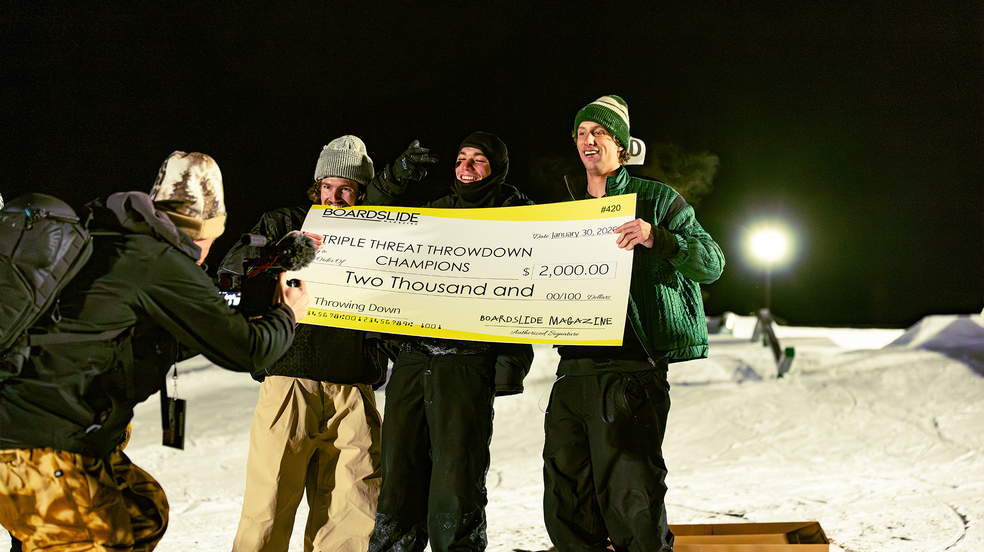 TRIPLE THREAT THROWDOWN - ORGANIZED CHAOS