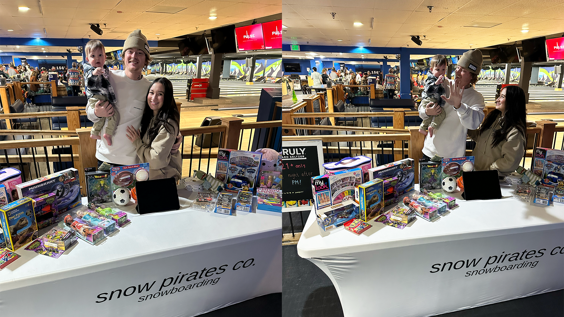 Snow Pirates Co. & Snow for Life's Toy Drives