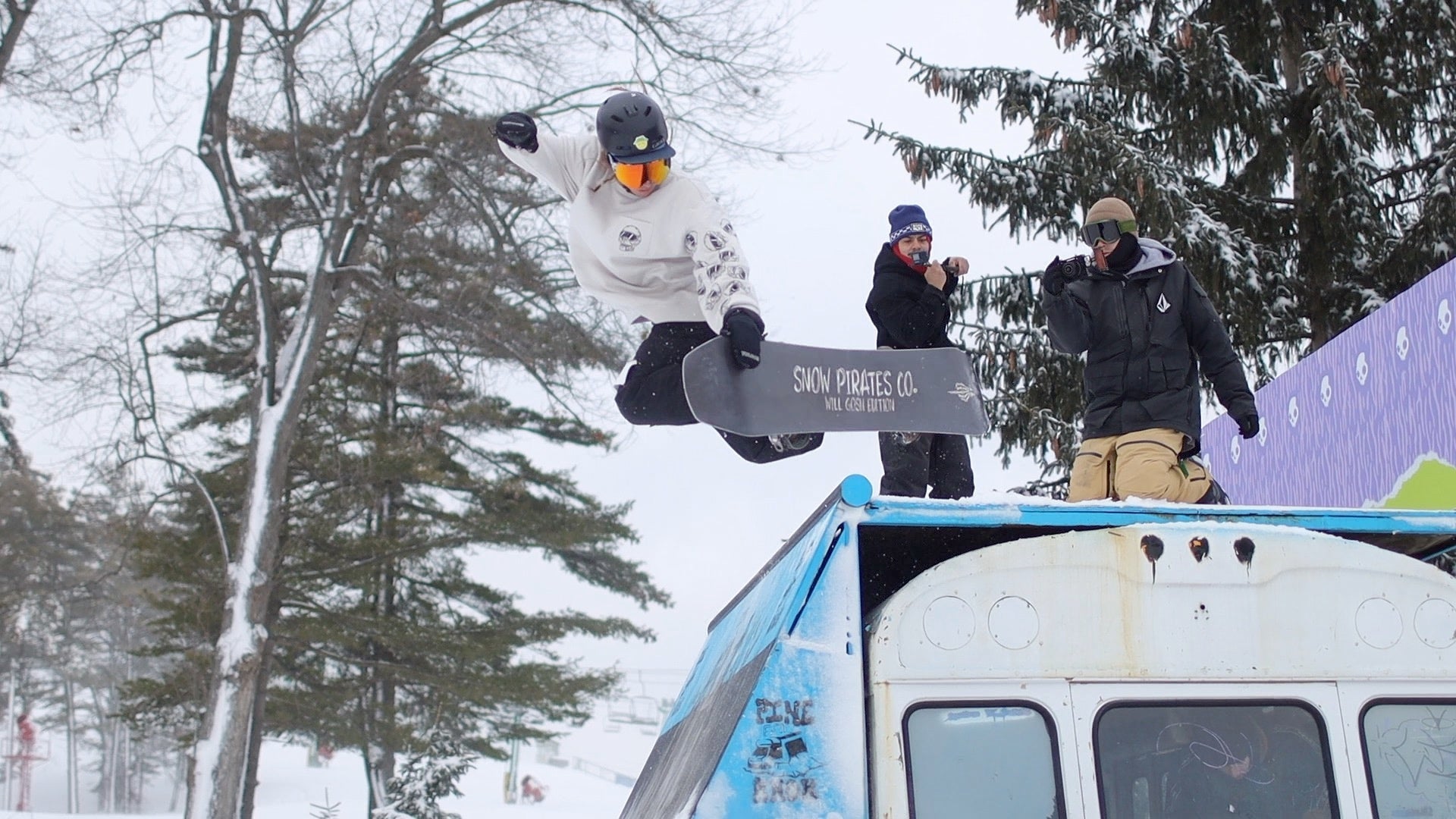 Snow Pirates Team Takes Over Pine Knob