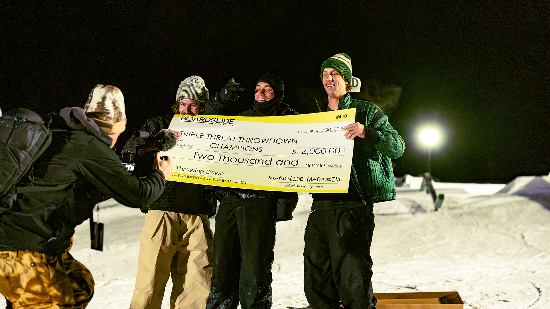 TRIPLE THREAT THROWDOWN