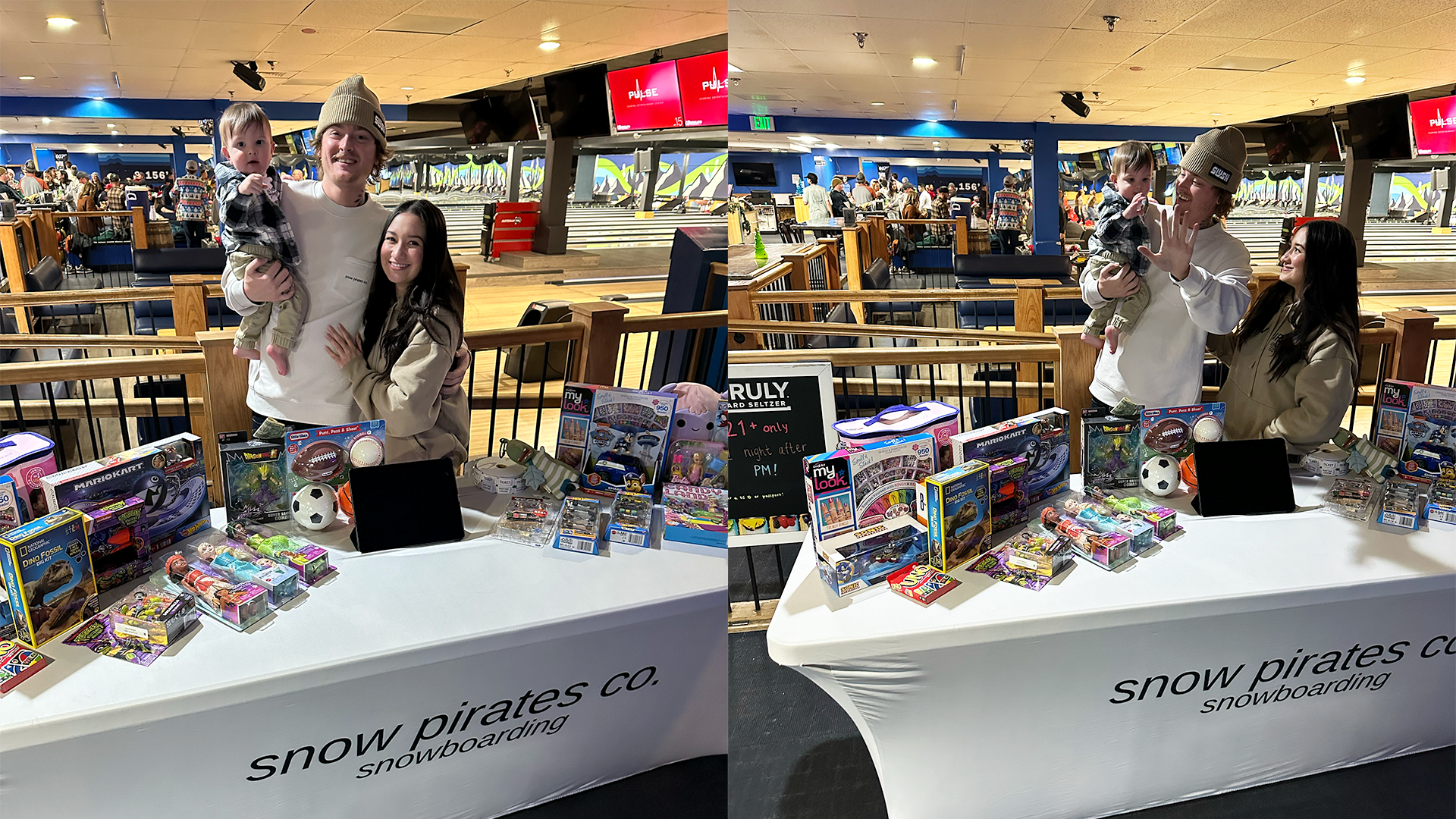 Snow Pirates Co. & Snow for Life's Toy Drives