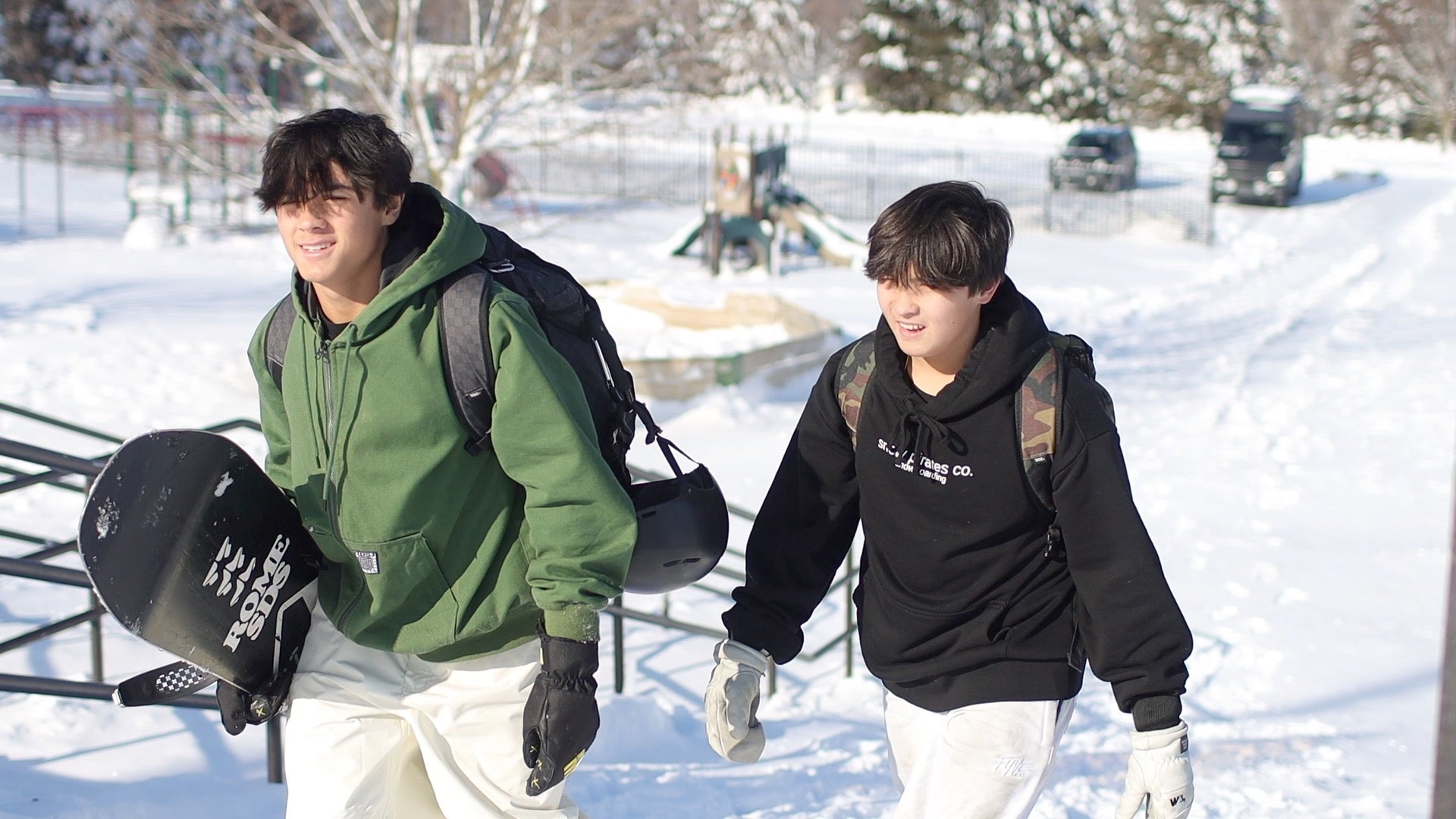 New Team Riders - Callum & Makai Gelvezon